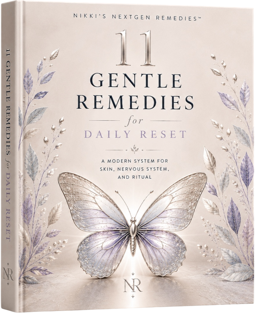 The Reset Guide 11 Gentle Remedies for Daily Reset hardcover book